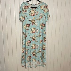Lularoe Carly Dress - floral